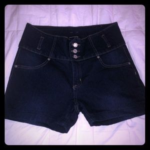 GoGo Star High Waisted Jean Shorts